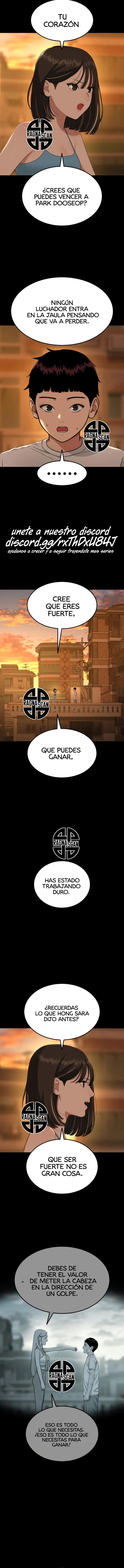 Tutorial de primer grado de como luchar. Capitulo 58 página 16