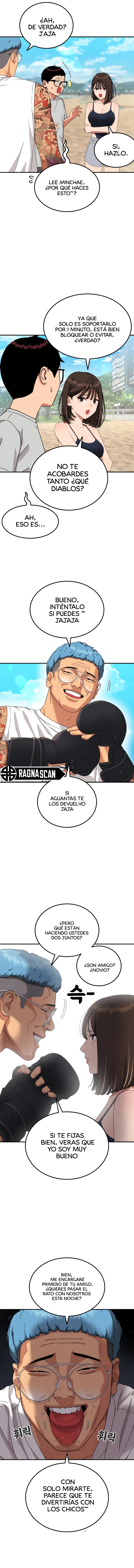 Tutorial de primer grado de como luchar. Capitulo 62 página 14