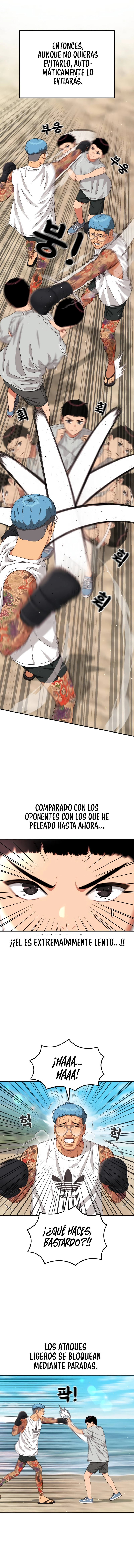Tutorial de primer grado de como luchar. Capitulo 62 página 19