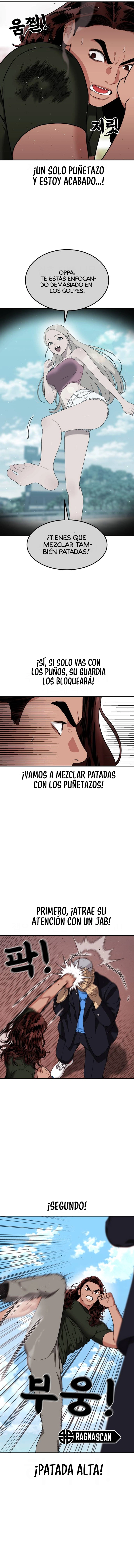 Tutorial de primer grado de como luchar. Capitulo 69 página 13