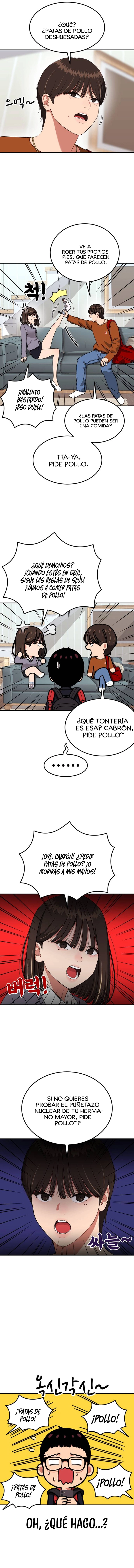 Tutorial de primer grado de como luchar. Capitulo 72 página 12