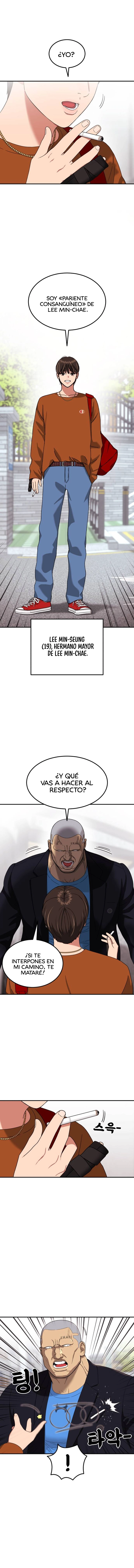 Tutorial de primer grado de como luchar. Capitulo 72 página 4