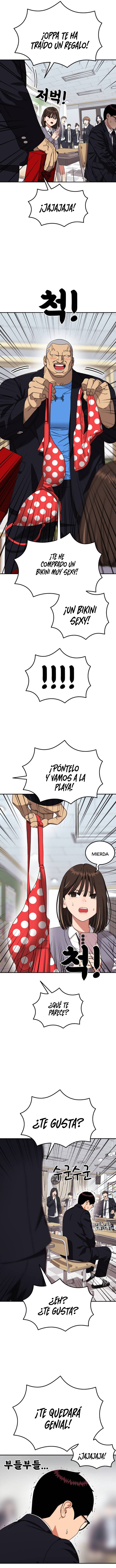 Tutorial de primer grado de como luchar. Capitulo 74 página 14