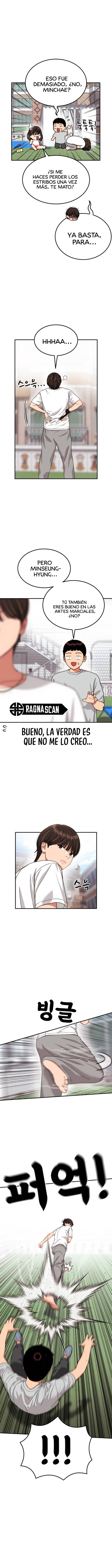 Tutorial de primer grado de como luchar. Capitulo 74 página 6