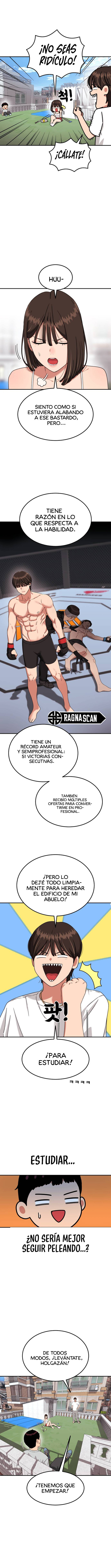 Tutorial de primer grado de como luchar. Capitulo 74 página 8