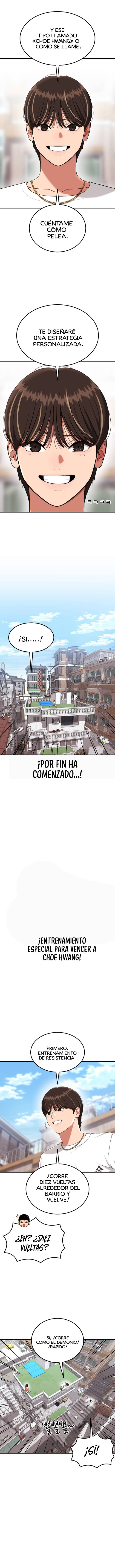 Tutorial de primer grado de como luchar. Capitulo 74 página 9