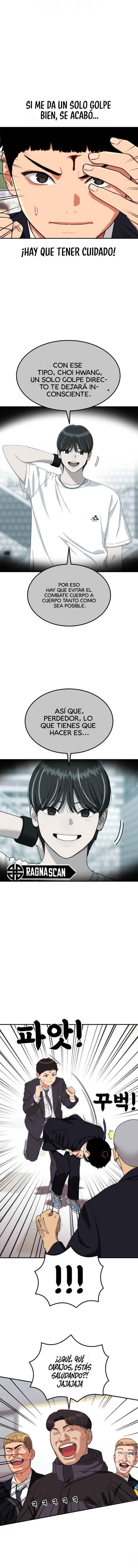 Tutorial de primer grado de como luchar. Capitulo 75 página 14