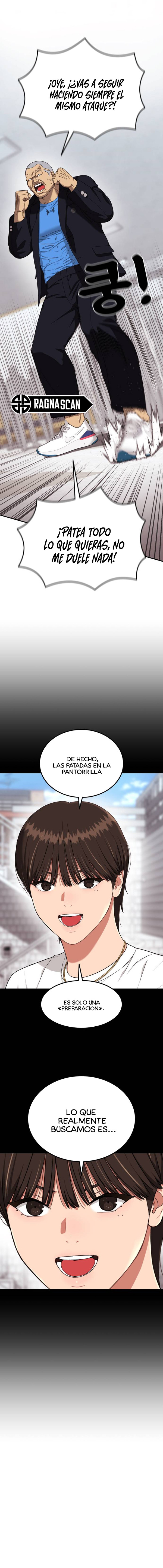 Tutorial de primer grado de como luchar. Capitulo 75 página 18