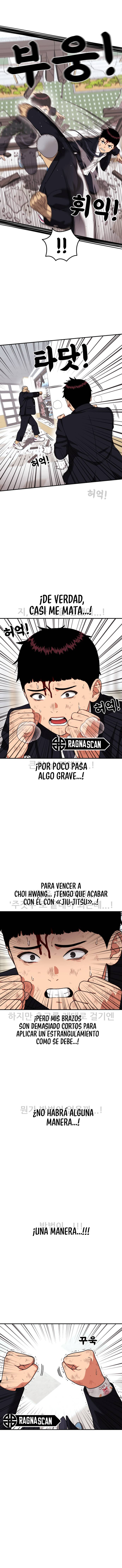 Tutorial de primer grado de como luchar. Capitulo 78 página 3