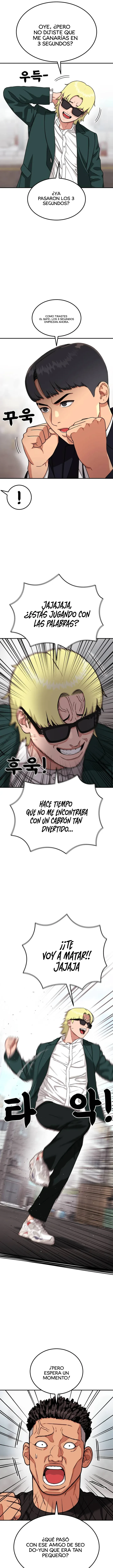 Tutorial de primer grado de como luchar. Capitulo 86 página 5