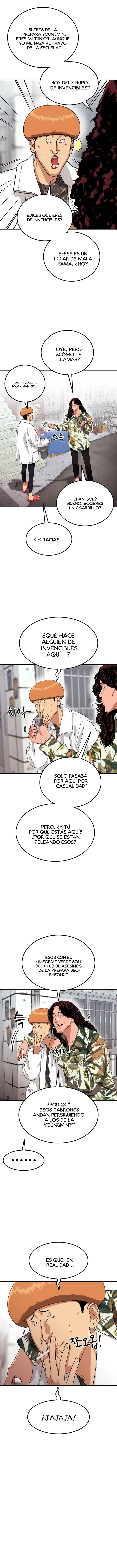 Tutorial de primer grado de como luchar. Capitulo 87 página 6