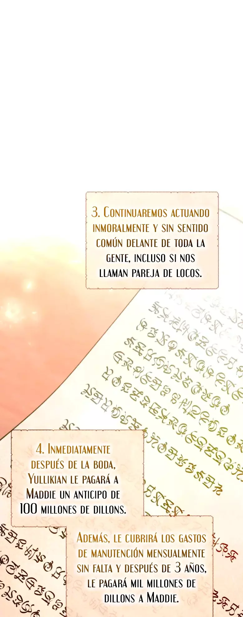 NO TE PREOCUPES, ESTO ES SÓLO UN MATRIMONIO FRAUDULENTO Y CONSENSUADO Capitulo 4 página 18