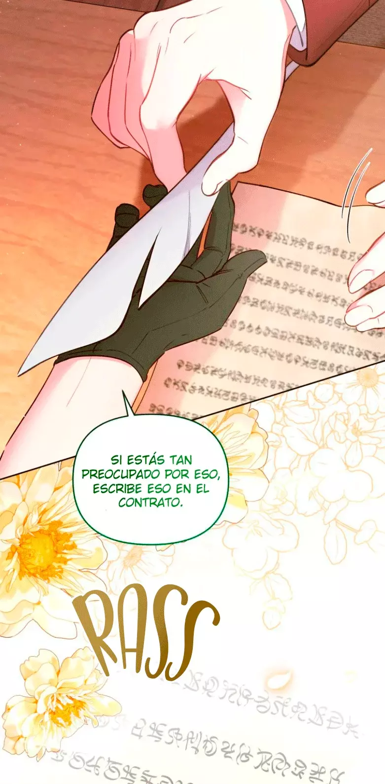 NO TE PREOCUPES, ESTO ES SÓLO UN MATRIMONIO FRAUDULENTO Y CONSENSUADO Capitulo 4 página 44