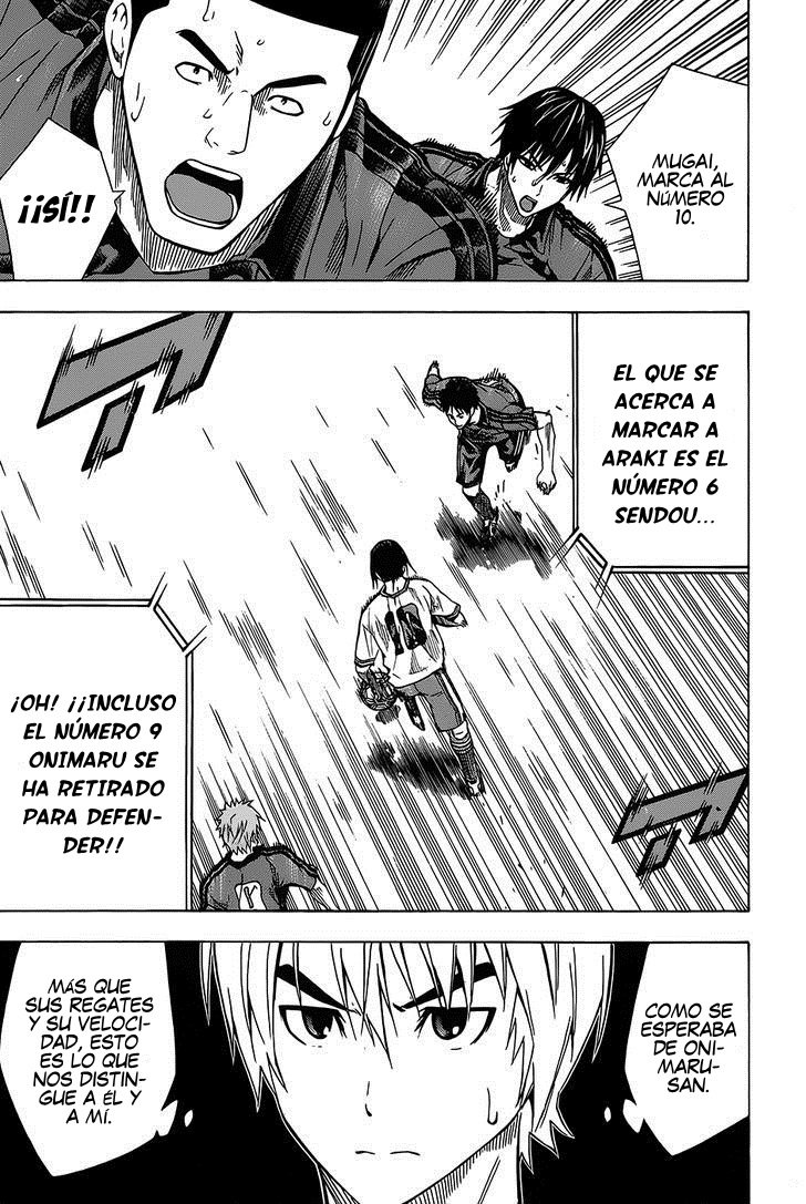 Area no Kishi Capitulo 102: ¿Qué lado va a marcar? página 11