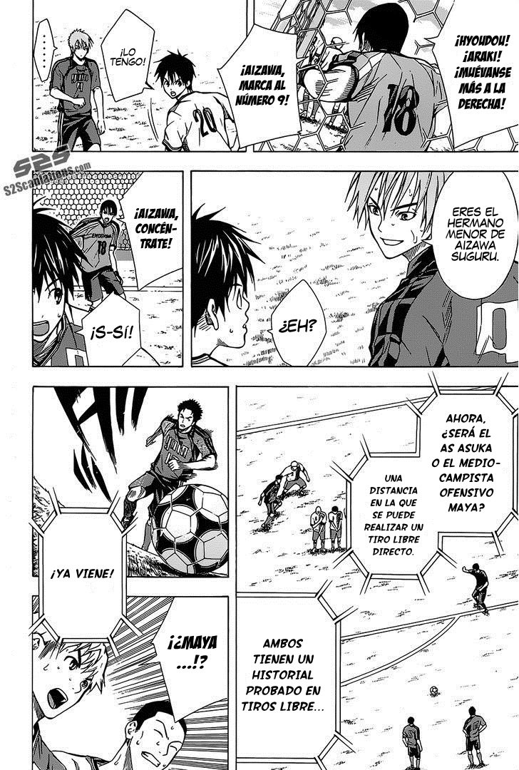 Area no Kishi Capitulo 102: ¿Qué lado va a marcar? página 4