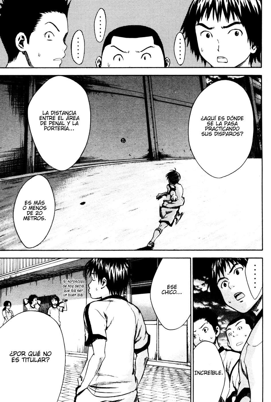 Area no Kishi Capitulo 11: Despertar como delantero página 11