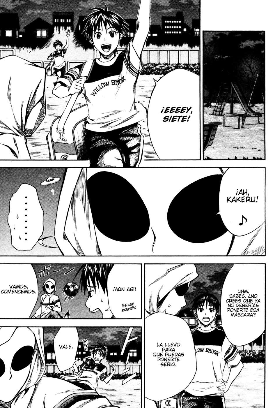 Area no Kishi Capitulo 11: Despertar como delantero página 13