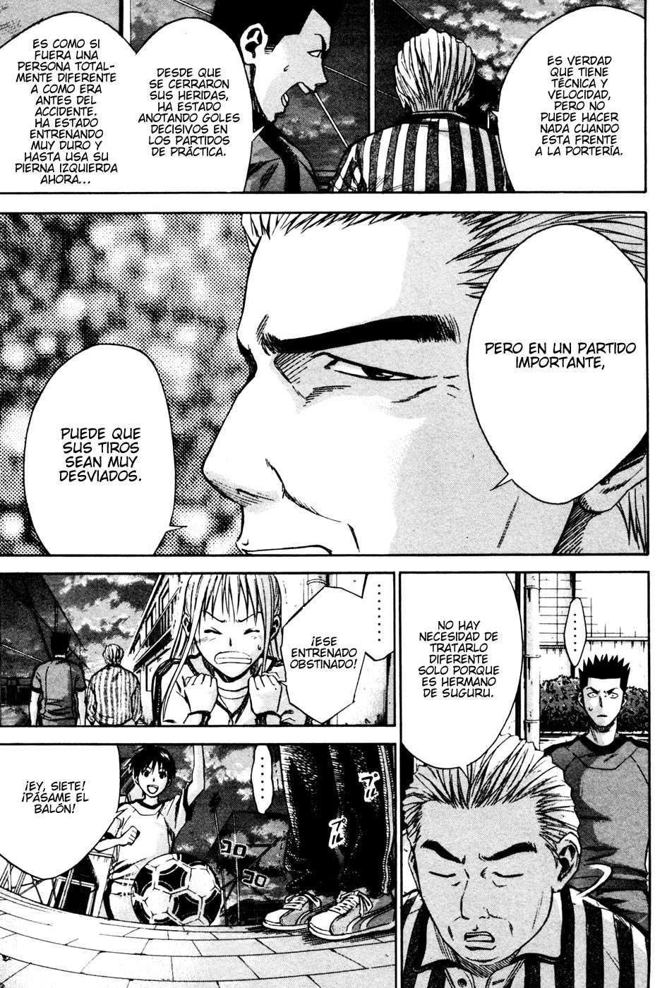 Area no Kishi Capitulo 11: Despertar como delantero página 7
