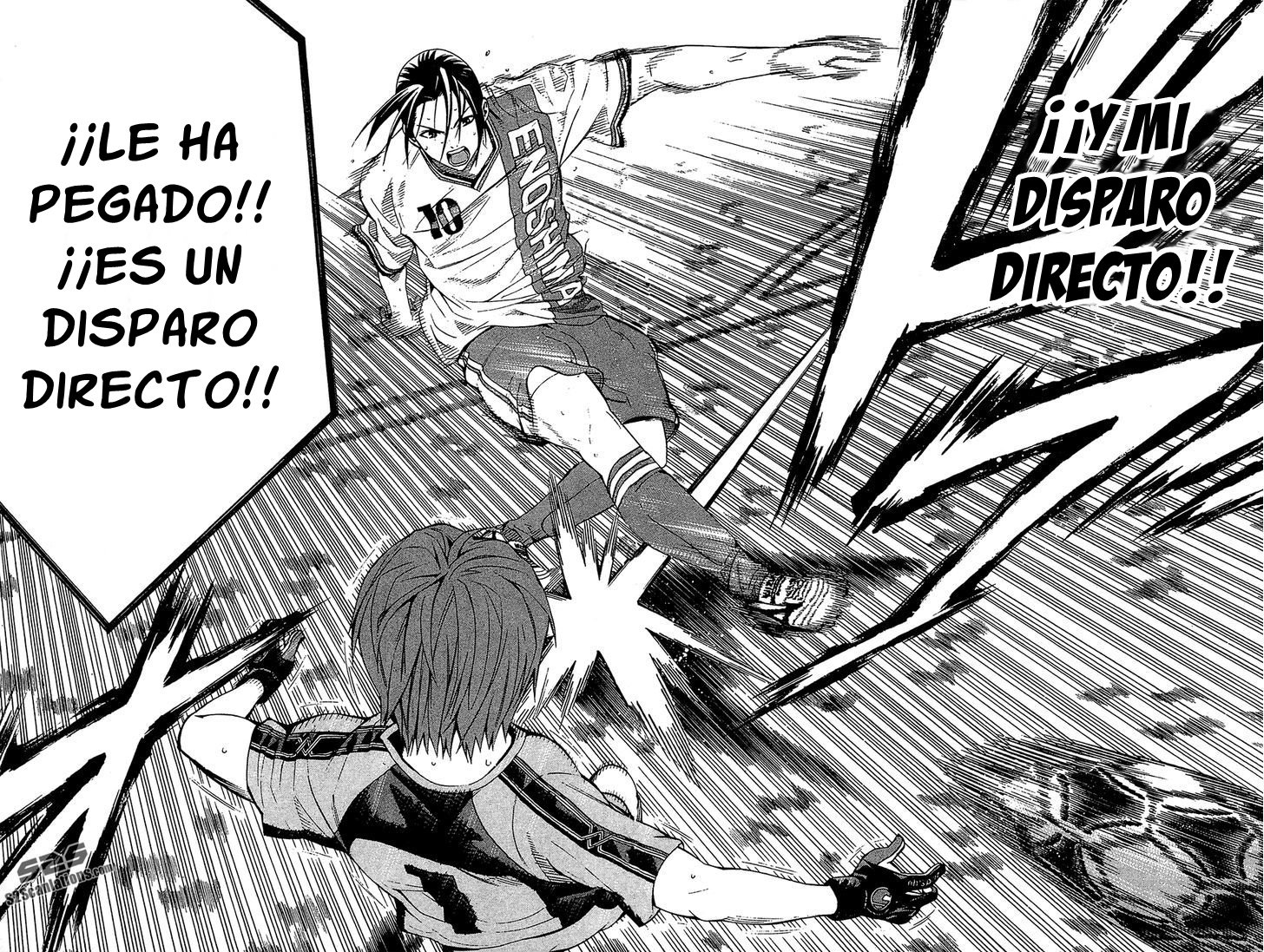 Area no Kishi Capitulo 112: El contra-ataque de la secundaria Eno página 19