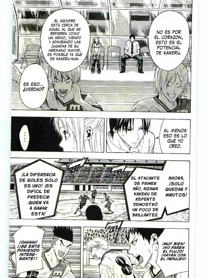 Area no Kishi Capitulo 112: El contra-ataque de la secundaria Eno página 9