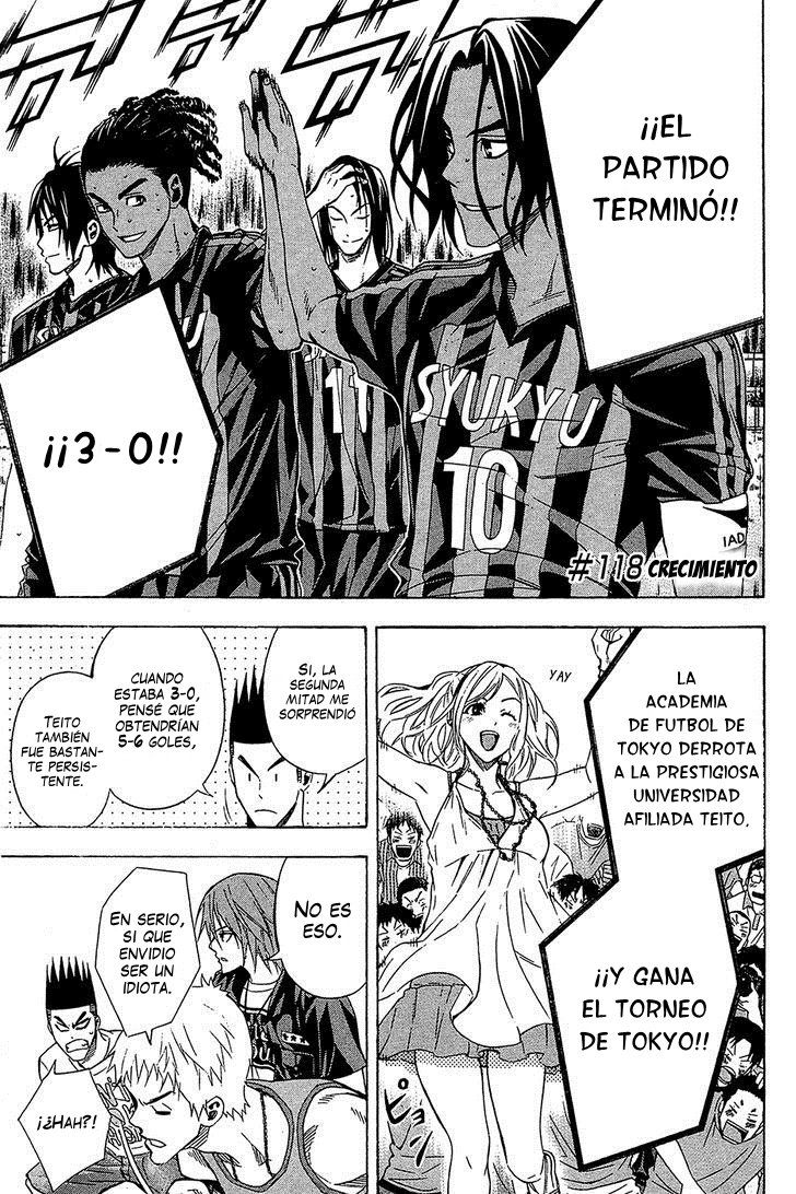 Area no Kishi Capitulo 118: Crecimiento página 3