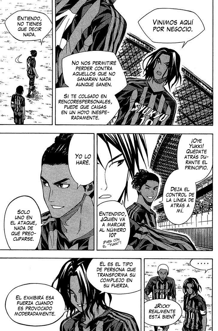 Area no Kishi Capitulo 122: Los once dorados página 15