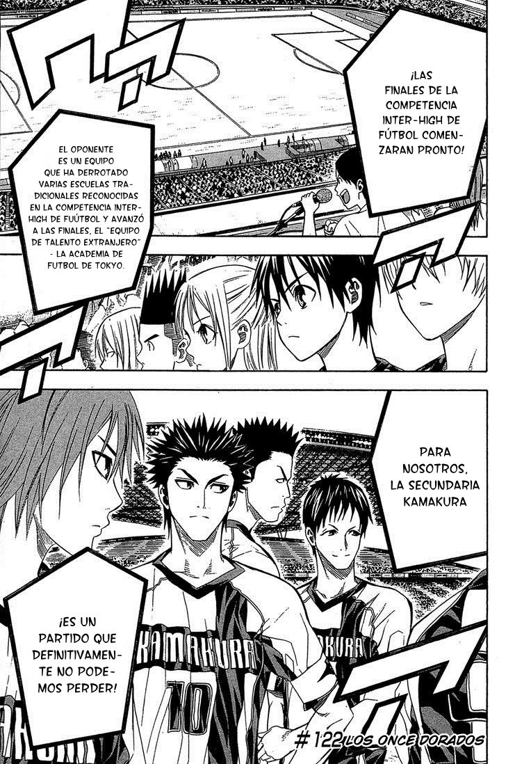 Area no Kishi Capitulo 122: Los once dorados página 3