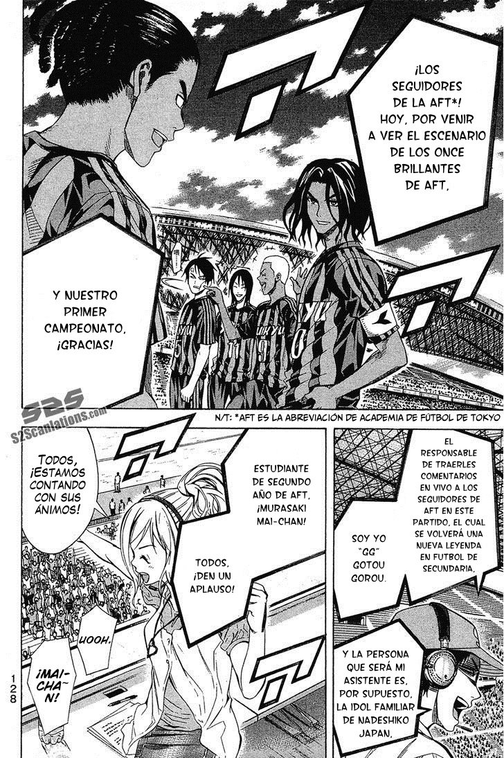 Area no Kishi Capitulo 122: Los once dorados página 4