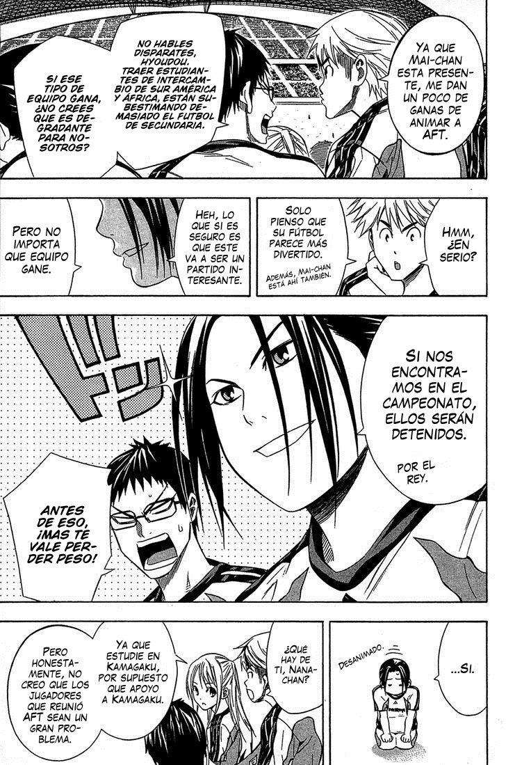 Area no Kishi Capitulo 122: Los once dorados página 5