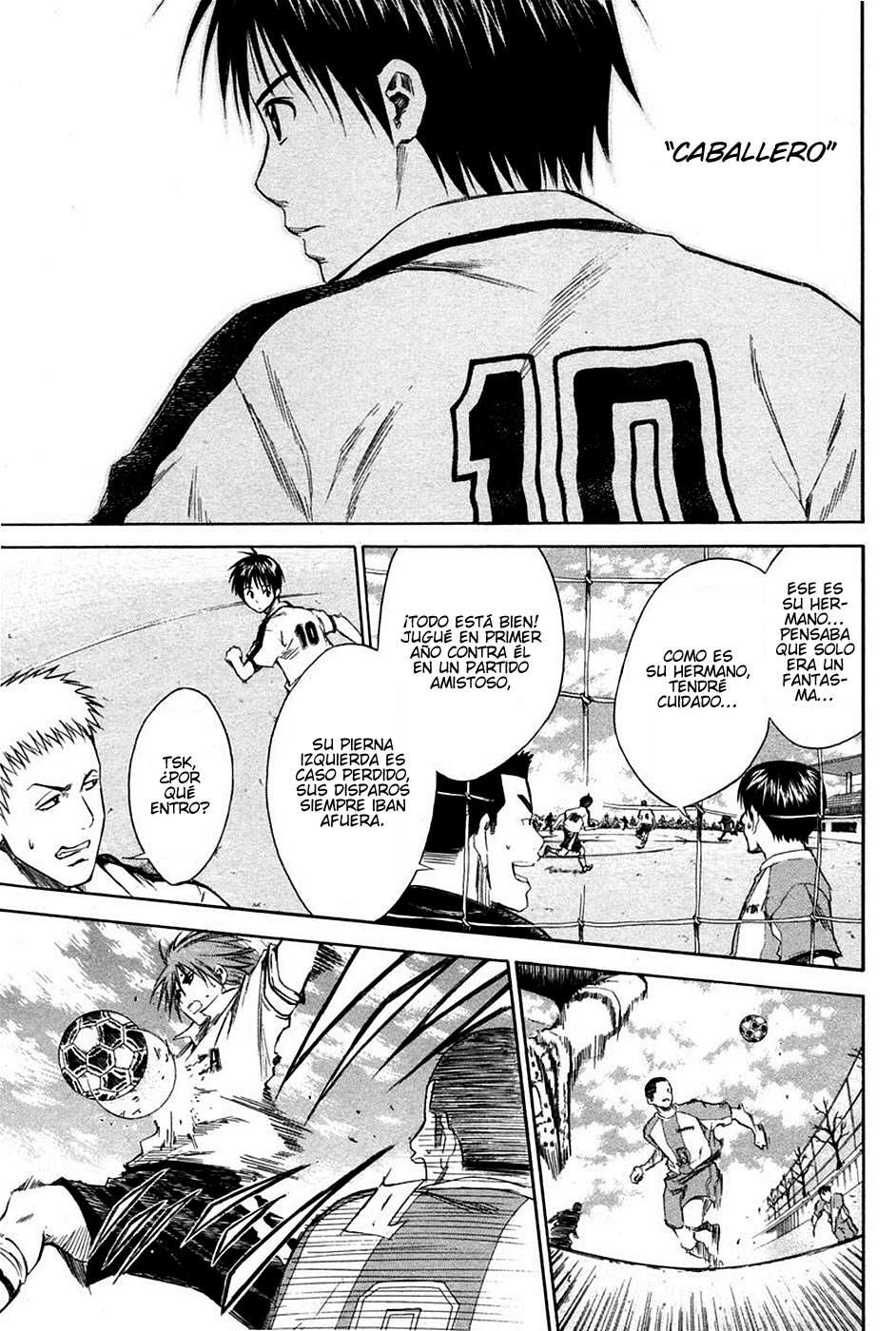 Area no Kishi Capitulo 14: La Prueba del Esfuerzo página 10