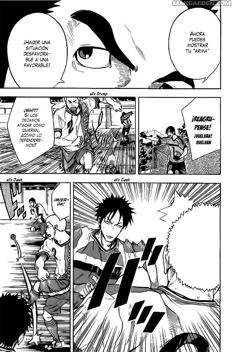 Area no Kishi Capitulo 140: Controlar el juego página 10