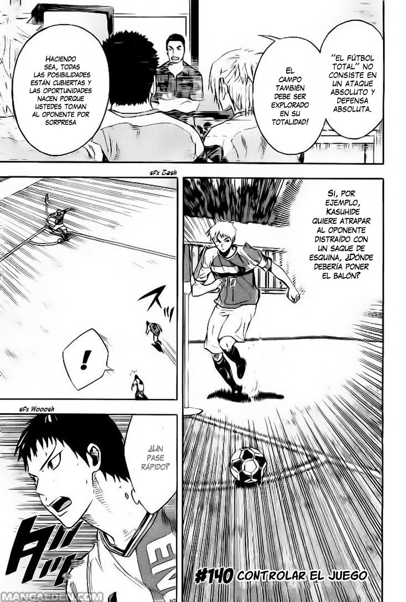 Area no Kishi Capitulo 140: Controlar el juego página 2