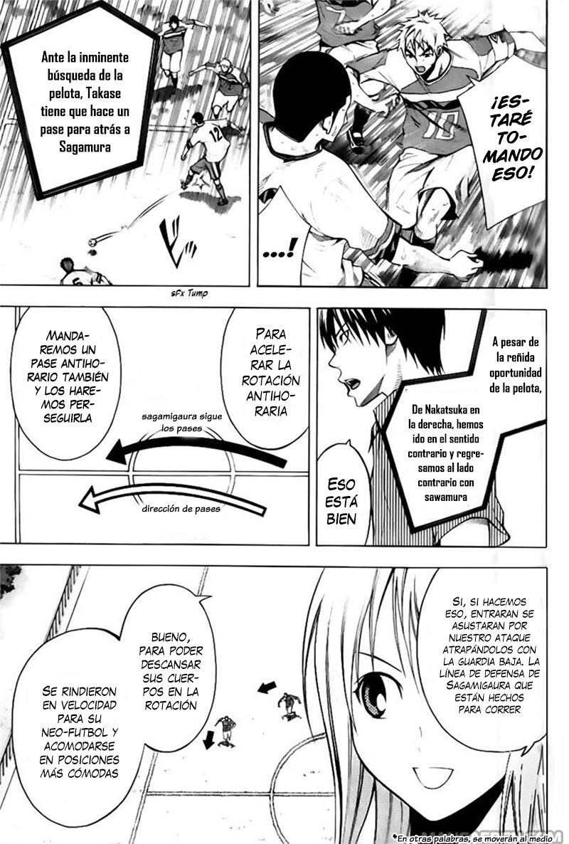 Area no Kishi Capitulo 144: Prodigio goleador página 10