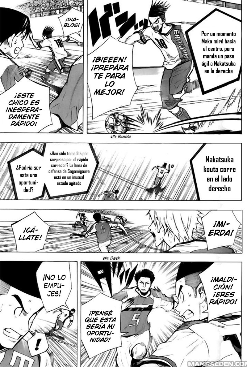 Area no Kishi Capitulo 144: Prodigio goleador página 6