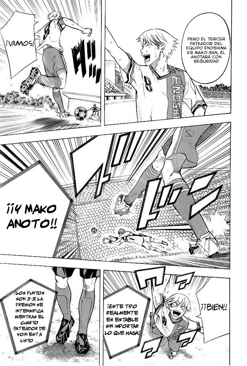 Area no Kishi Capitulo 161: Penalty Shoot-out página 10