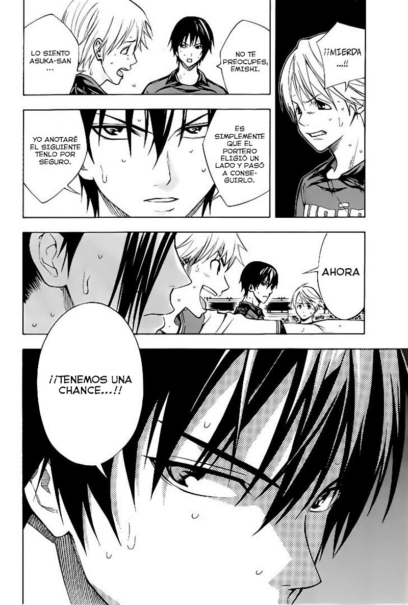 Area no Kishi Capitulo 161: Penalty Shoot-out página 15