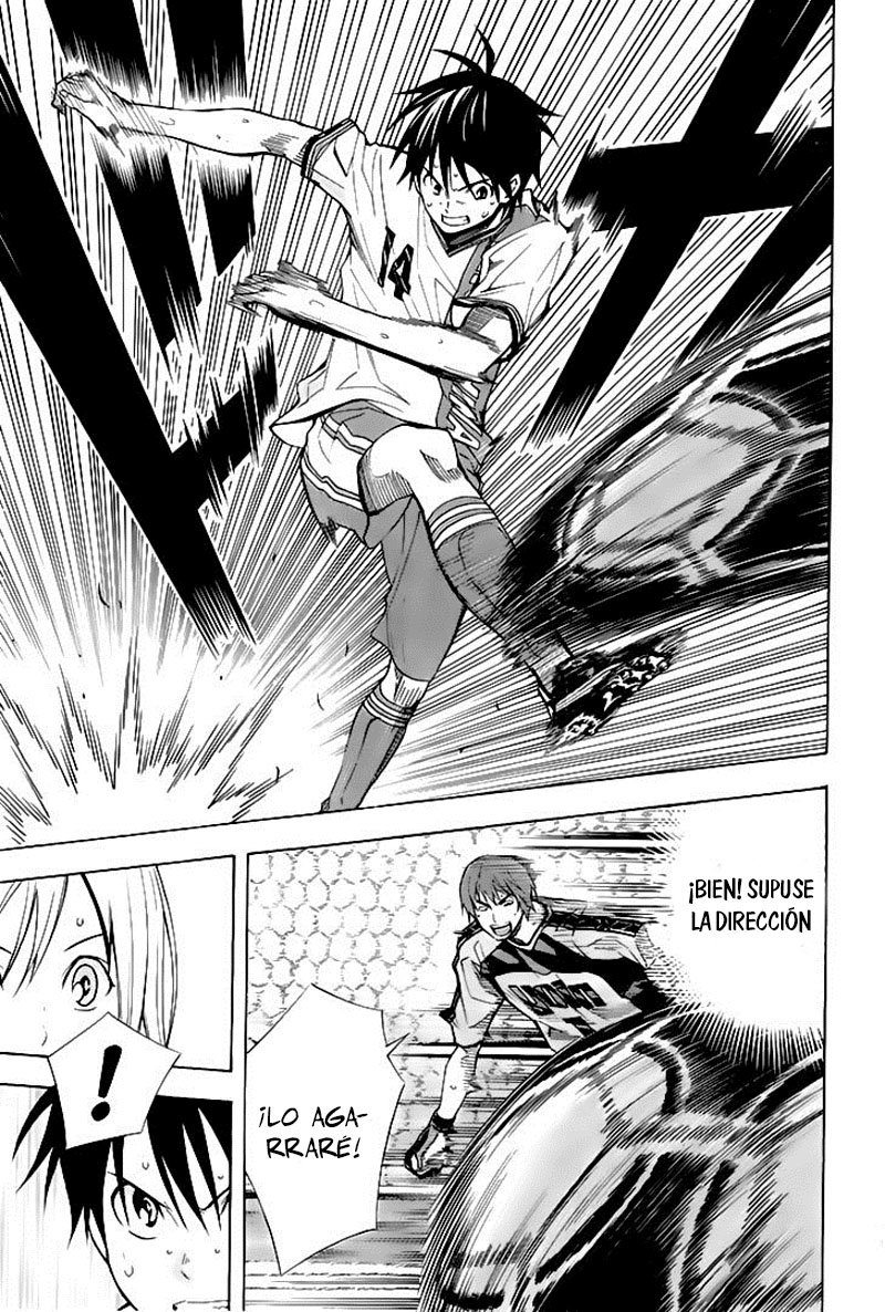 Area no Kishi Capitulo 161: Penalty Shoot-out página 17