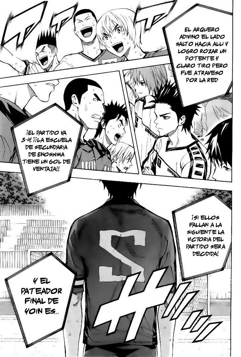 Area no Kishi Capitulo 161: Penalty Shoot-out página 19