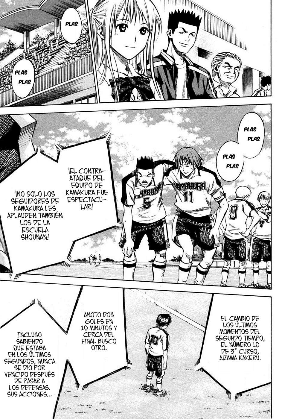 Area no Kishi Capitulo 17: Fútbol por Siempre página 5