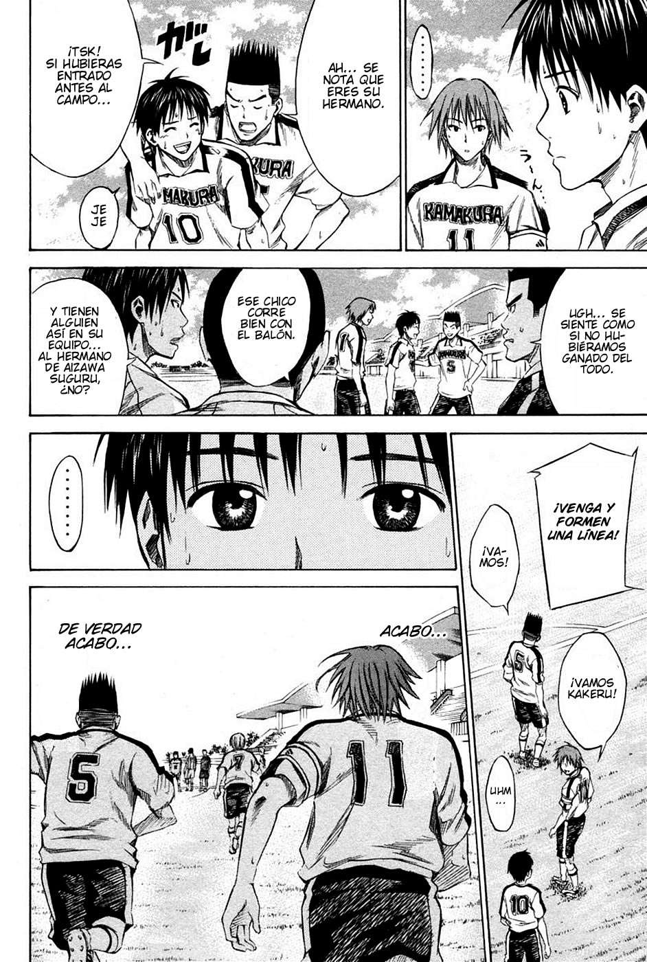 Area no Kishi Capitulo 17: Fútbol por Siempre página 8