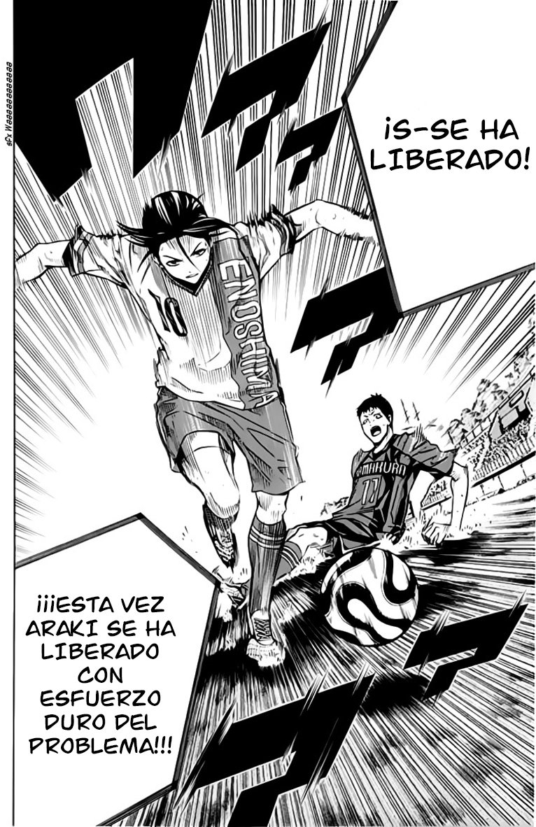 Area no Kishi Capitulo 175: La tenacidad de Araki página 20