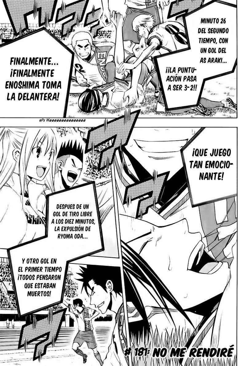 Area no Kishi Capitulo 181: No me rendiré página 2