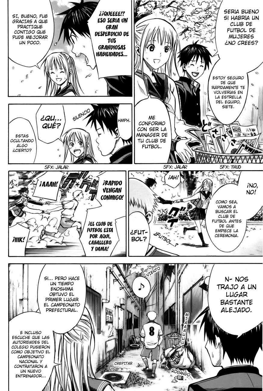 Area no Kishi Capitulo 19: ¿Club de Fútbol de Enoshima? página 10