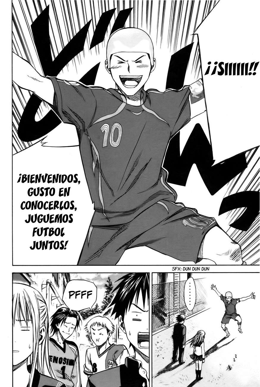 Area no Kishi Capitulo 19: ¿Club de Fútbol de Enoshima? página 14
