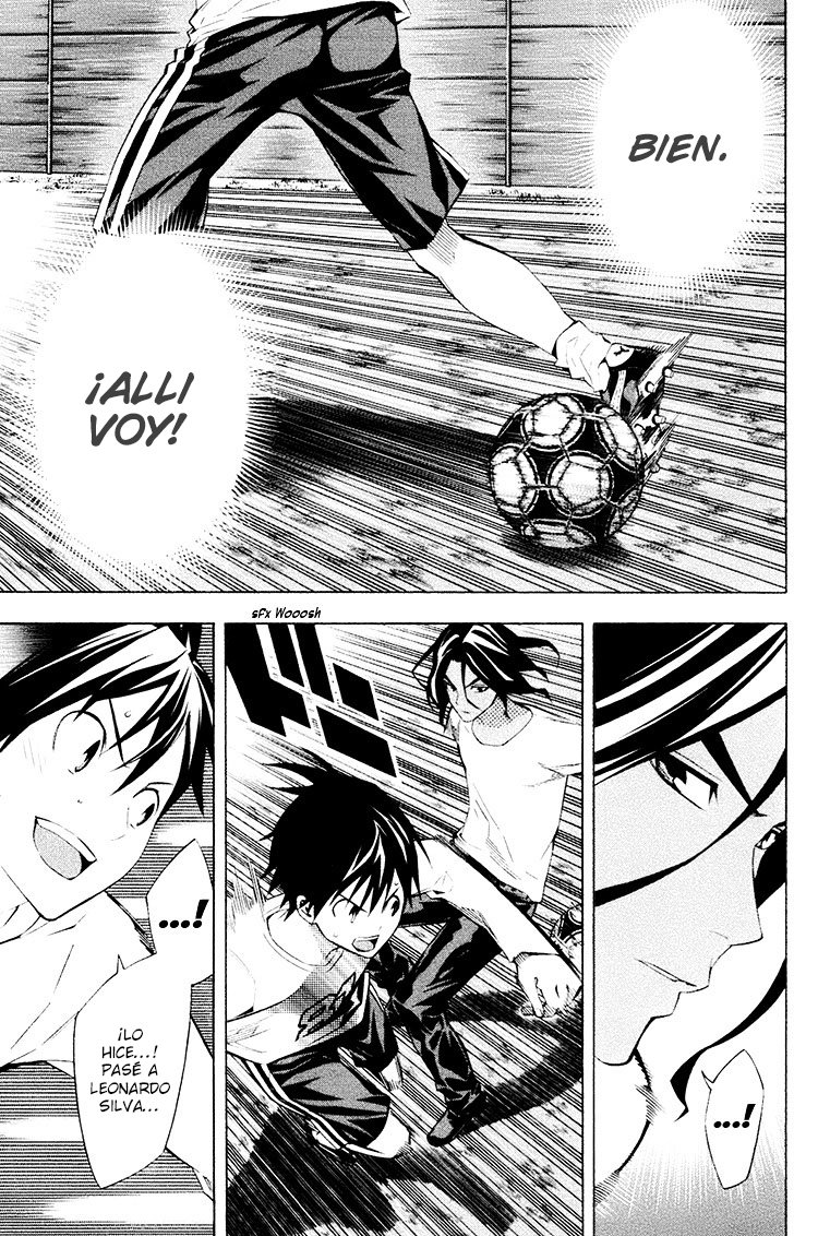 Area no Kishi Capitulo 190: Soy un delantero página 17