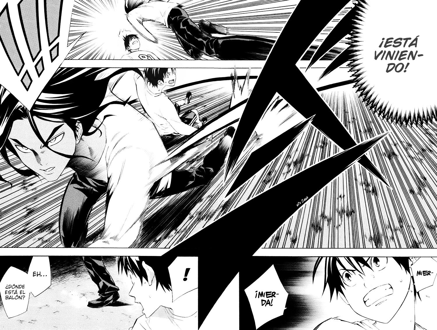 Area no Kishi Capitulo 190: Soy un delantero página 9