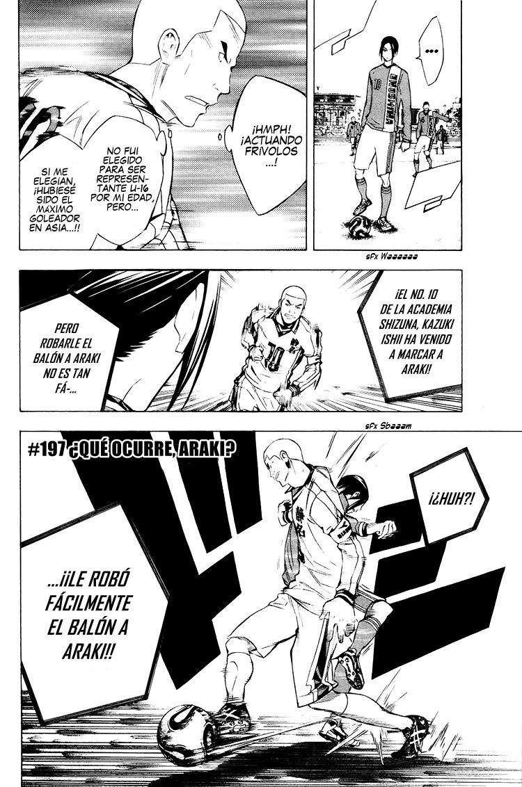 Area no Kishi Capitulo 197: ¿Qué ocurre, Araki? página 3