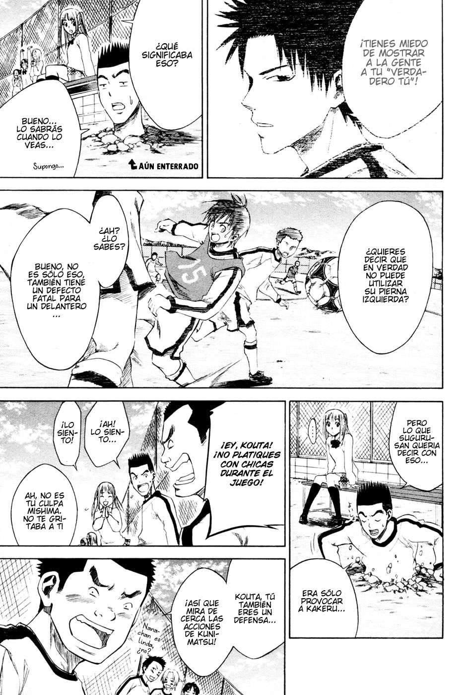 Area no Kishi Capitulo 2: La Magia del Pase al Hueco página 20