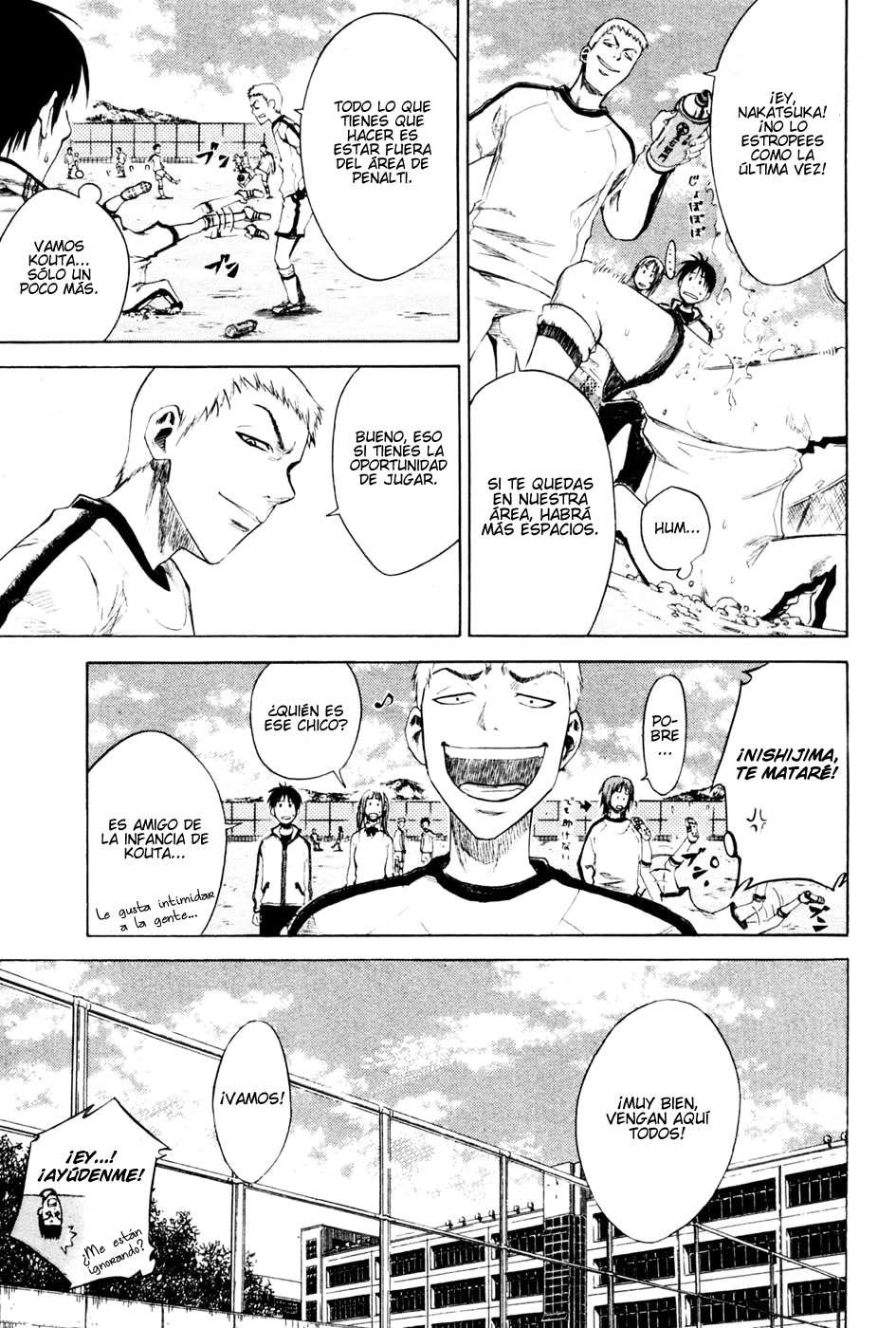 Area no Kishi Capitulo 2: La Magia del Pase al Hueco página 8