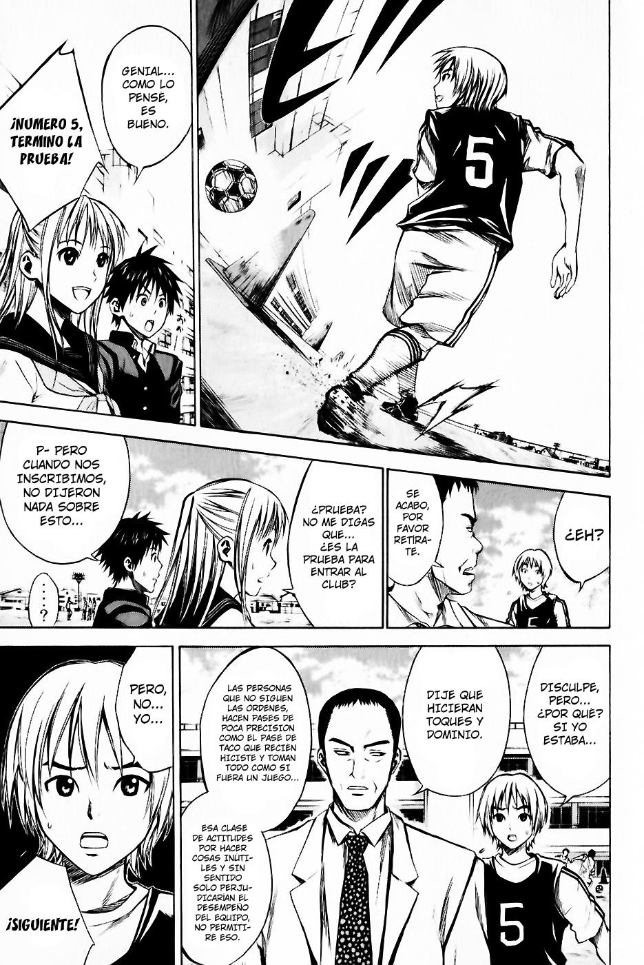 Area no Kishi Capitulo 20: FC Secundaria Enoshima página 13